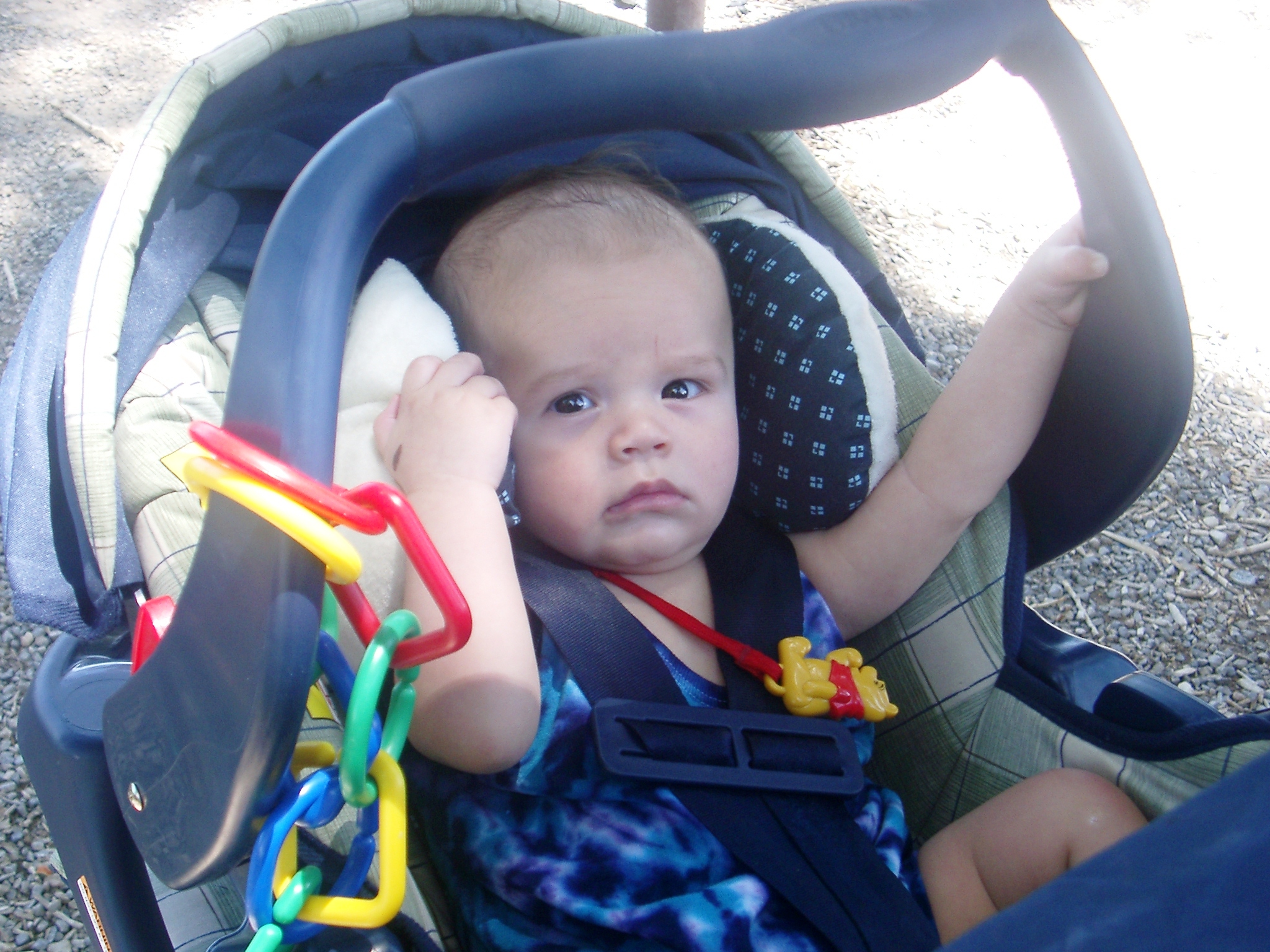 Grandson Bryce, After Just Waking Up
